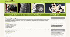 Desktop Screenshot of forensicengineeringinc.com